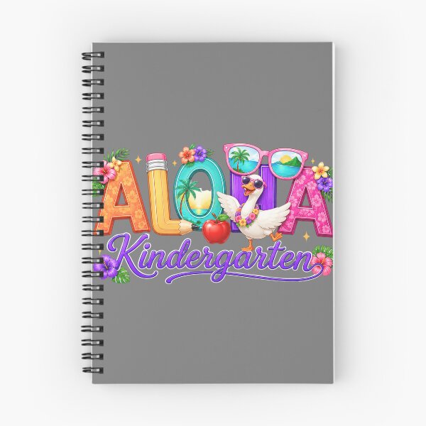 Item preview, Aloha Kindergarten TropicalFloral Silly Goose Back to School Performance designed and sold by mjohnson9.