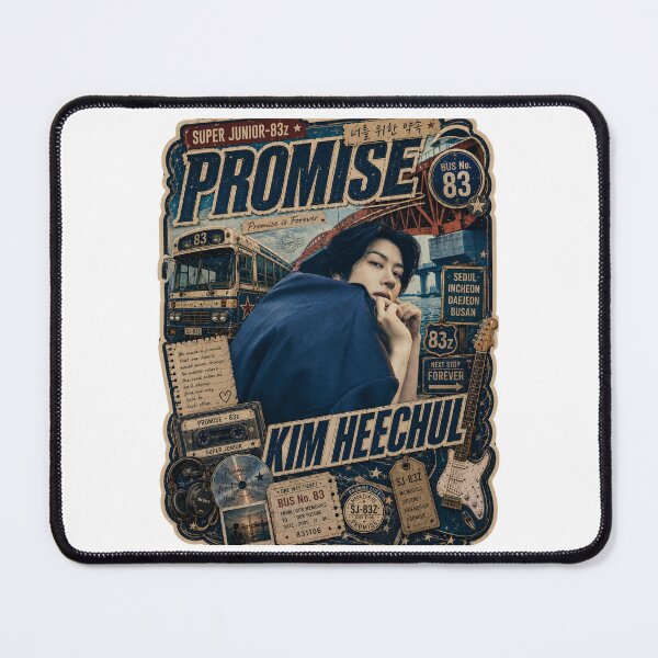 Item preview, Kim Heechul Promise Midnight Silhouette Graphic designed and sold by Valeree Store.