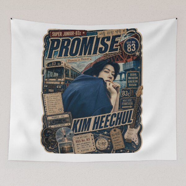Item preview, Kim Heechul Promise Midnight Silhouette Graphic designed and sold by Valeree Store.