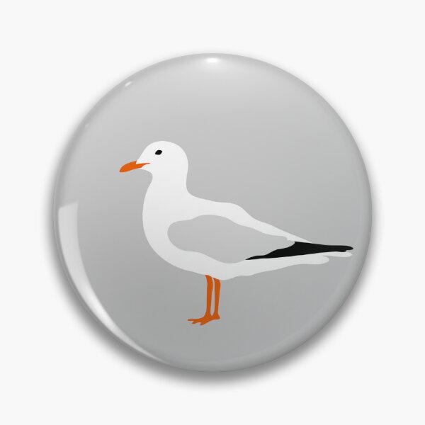 Item preview, Little Seagull on Grey designed and sold by Pinkdeer Designs.