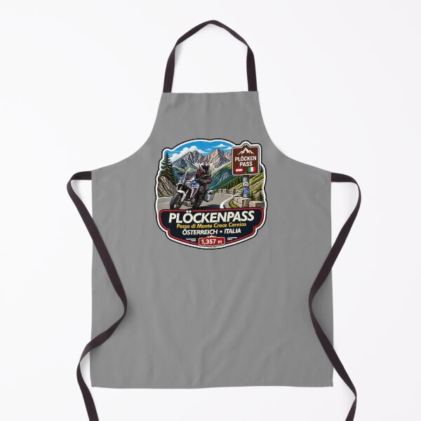 Item preview, Plöcken Pass, Passo di Monte Croce Carnico Austria - Italy Motorcycle Sticker TShirt 02 designed and sold by OuterShellUK.