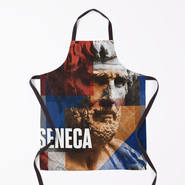 Item preview, Seneca Stoic Philosopher Poster - Abstract Portrait Philosophy Art designed and sold by OzzFrequency.