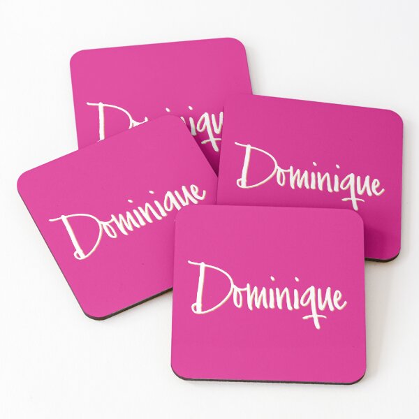 Item preview, DOMINIQUE personalized type design designed and sold by CharlottePlaceArt.