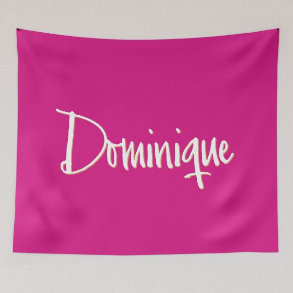 Item preview, DOMINIQUE personalized type design designed and sold by CharlottePlaceArt.