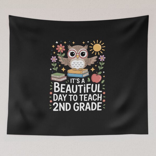 Item preview, Beautiful Day to Teach 2nd Grade Owl Teacher Appreciation Performance designed and sold by FrankIsabel.