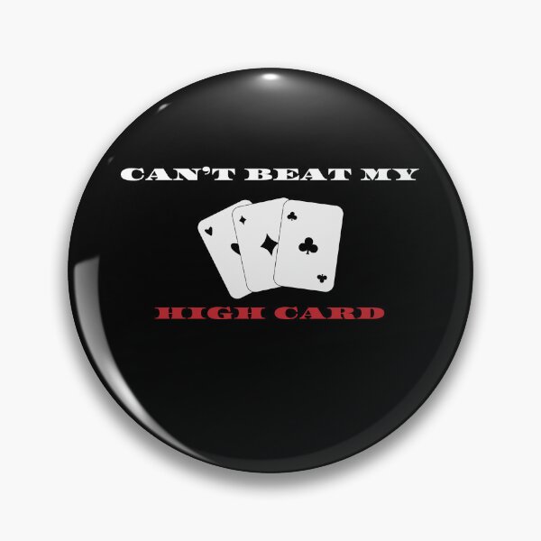Item preview, Can't Beat My High Card (Black Version) designed and sold by nyblydd.