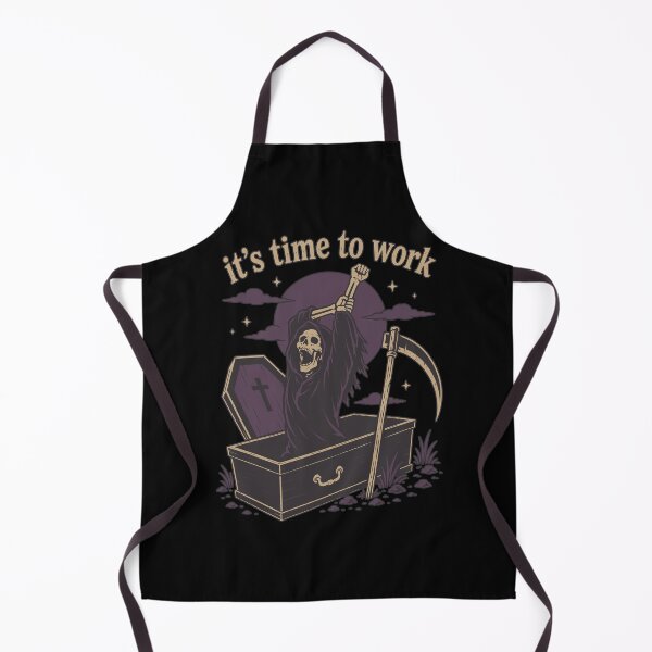 Item preview, t's Time to Work Grim Reaper Funny Work Humor designed and sold by Leeded.