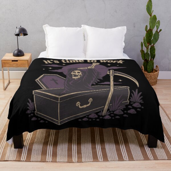 Item preview, t's Time to Work Grim Reaper Funny Work Humor designed and sold by Leeded.