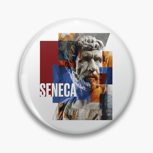 Item preview, Seneca Stoic Philosopher Poster - Abstract Portrait Philosophy Art designed and sold by OzzFrequency.