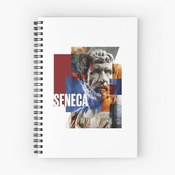 Item preview, Seneca Stoic Philosopher Poster - Abstract Portrait Philosophy Art designed and sold by OzzFrequency.