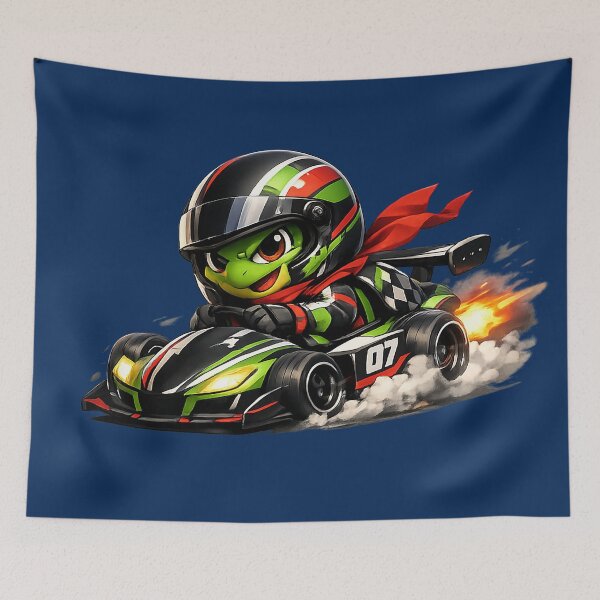 Item preview, The Turtle Go-Kart Racer designed and sold by FluffyGallery.