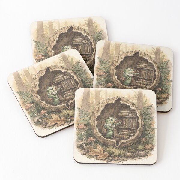 Item preview, Caterpillar Librarian of the Seed-Pods designed and sold by PictorialWhimsy.