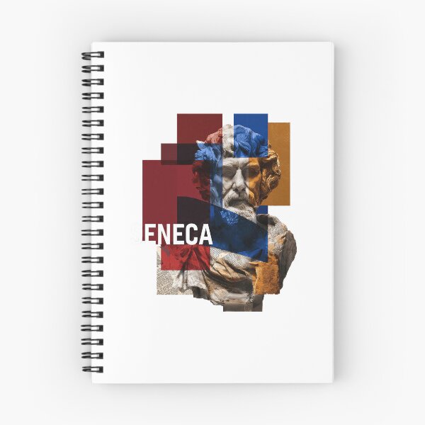 Item preview, Seneca Stoic Philosopher Poster - Abstract Portrait Philosophy Art designed and sold by OzzFrequency.