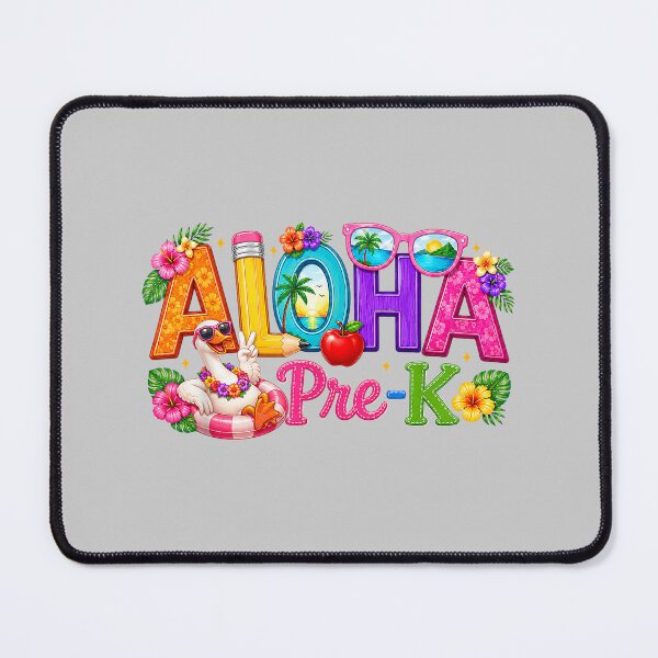 Item preview, Aloha Pre-K Tropical Floral Beach Silly Goose Back to School designed and sold by mjohnson9.