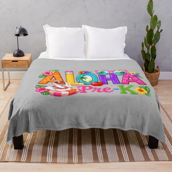Item preview, Aloha Pre-K Tropical Floral Beach Silly Goose Back to School designed and sold by mjohnson9.