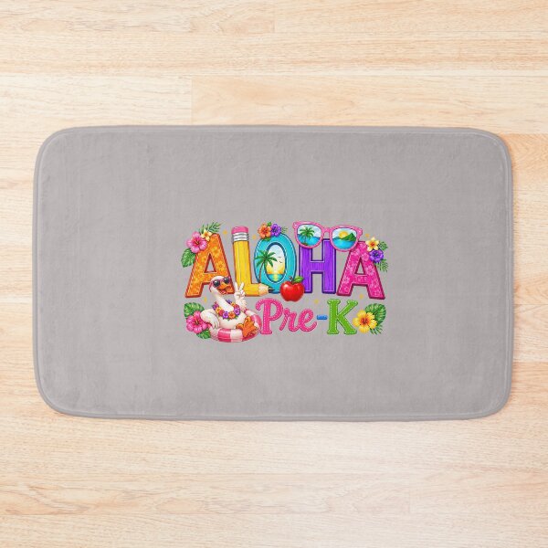 Item preview, Aloha Pre-K Tropical Floral Beach Silly Goose Back to School designed and sold by mjohnson9.