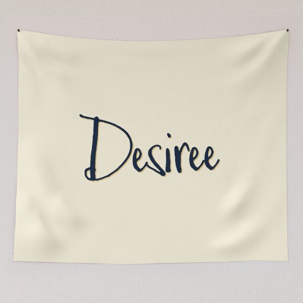 Item preview, DESIREE personalized type design designed and sold by CharlottePlaceArt.