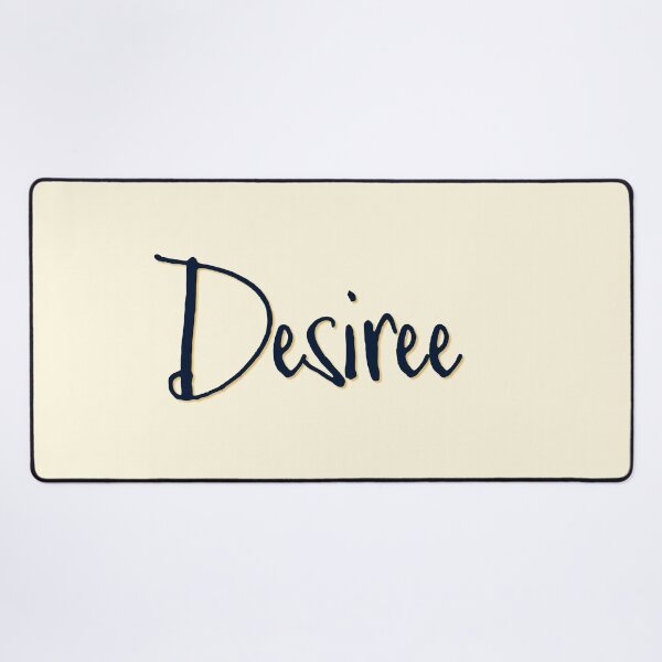 Item preview, DESIREE personalized type design designed and sold by CharlottePlaceArt.