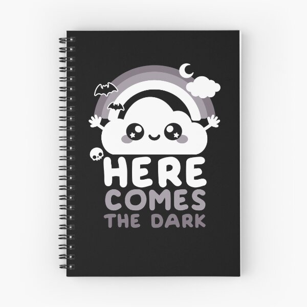 Item preview, Here Comes The Dark - dark cute cloud designed and sold by NemiMakeit.