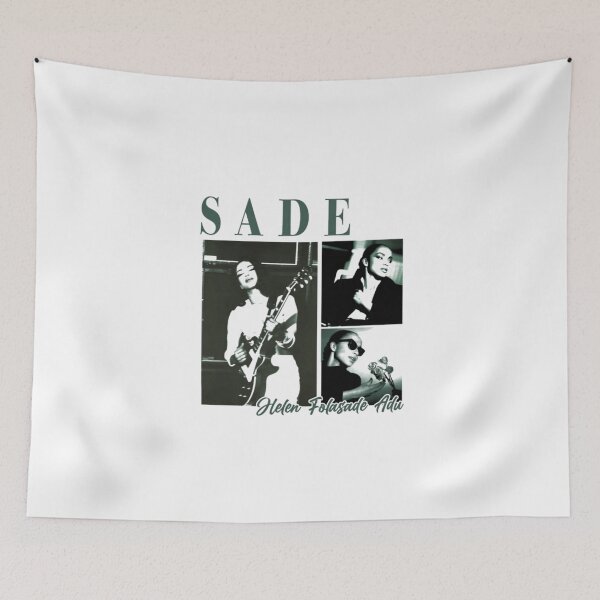 Item preview, Sade Adu Music Band Jazz Pop Vintage Signature Retro 80s 90s Bootleg Rap Style designed and sold by Trantranpeter.