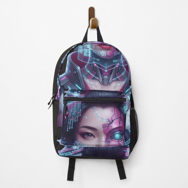 Item preview, Title: Cyberpunk Neon Sakura Geisha – Digital Future designed and sold by Neo Tokio.