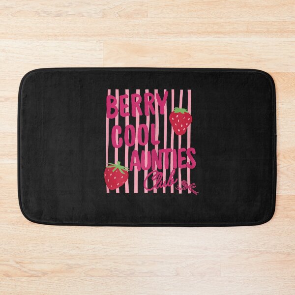 Item preview, Berry Cool Aunties Club Trendy Striped Strawberry designed and sold by FrankIsabel.