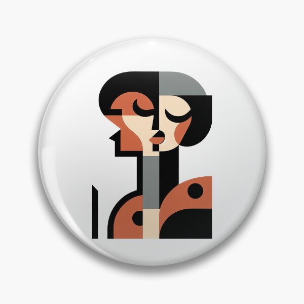 Item preview, Abstract Cubic Portrait Art designed and sold by OzzFrequency.