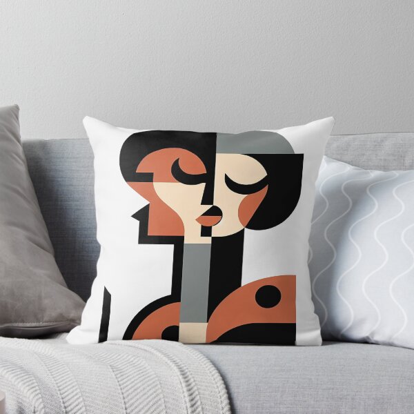 Item preview, Abstract Cubic Portrait Art designed and sold by OzzFrequency.