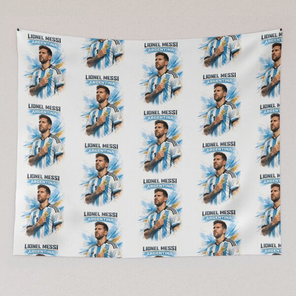 Item preview, Lionel Messi Greatest Of All Time G.O.A.T Argentina Football Star Soccer Legend World Cup  designed and sold by lamiyaman.