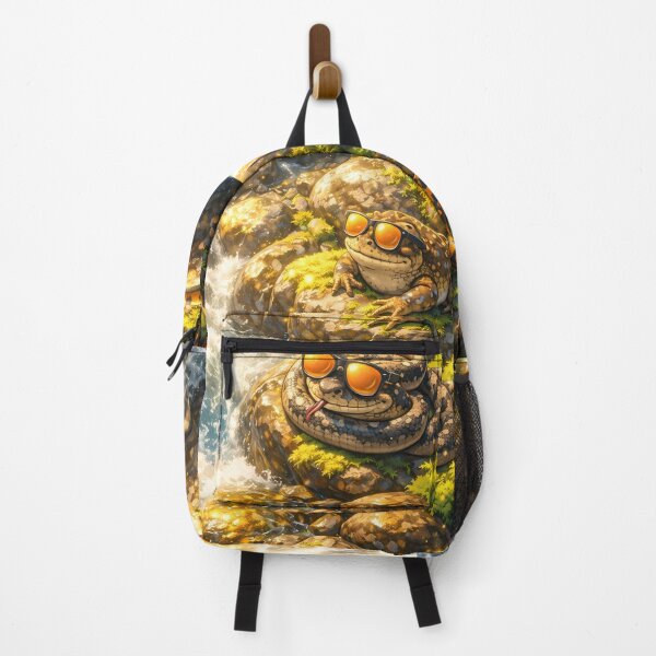 Item preview, Cool Animals Chilling by the Mountain Stream designed and sold by M-Y-A-R-T-.