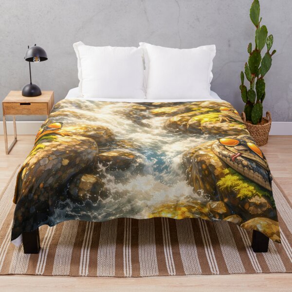 Item preview, Cool Animals Chilling by the Mountain Stream designed and sold by M-Y-A-R-T-.