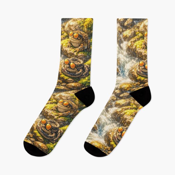 Item preview, Cool Animals Chilling by the Mountain Stream designed and sold by M-Y-A-R-T-.