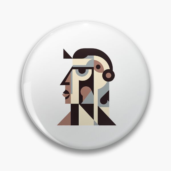 Item preview, Abstract Cubic Portrait Art designed and sold by OzzFrequency.