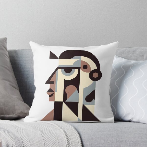 Item preview, Abstract Cubic Portrait Art designed and sold by OzzFrequency.