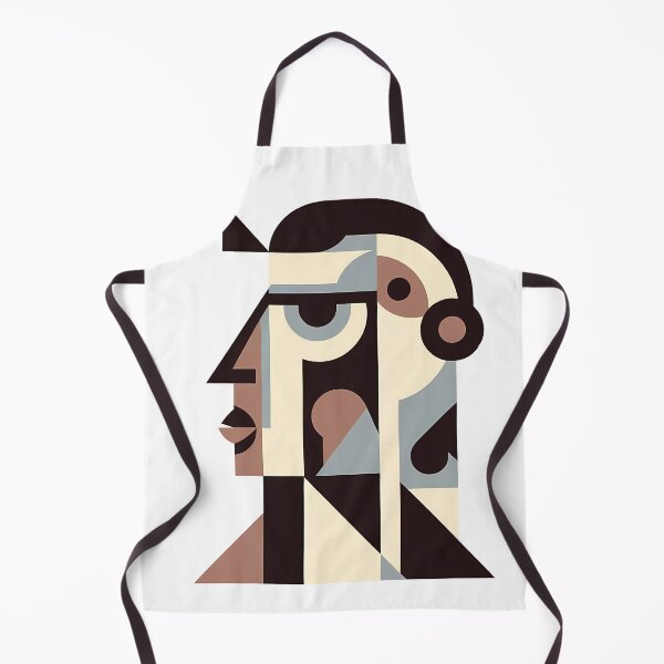 Item preview, Abstract Cubic Portrait Art designed and sold by OzzFrequency.