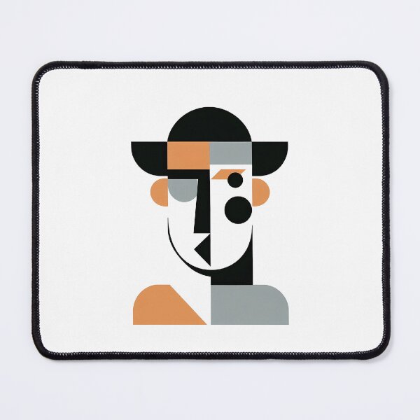Item preview, Abstract Cubic Portrait Art designed and sold by OzzFrequency.