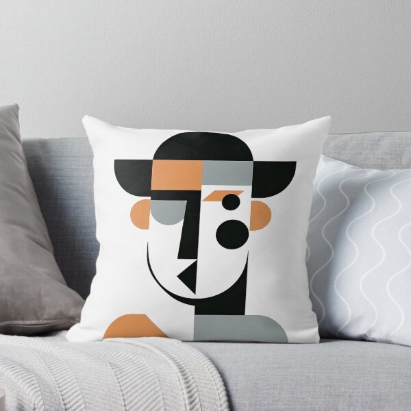 Item preview, Abstract Cubic Portrait Art designed and sold by OzzFrequency.