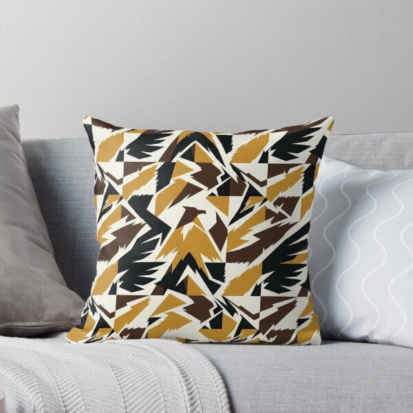 Item preview, Jagged Geometric Bird Pattern designed and sold by Based Originals.