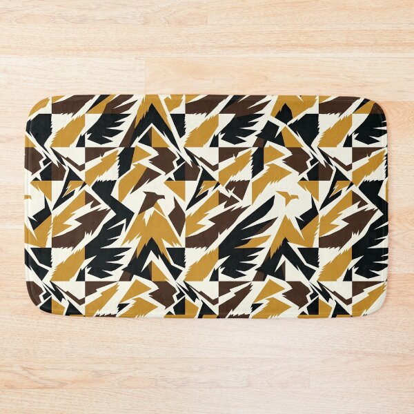 Item preview, Jagged Geometric Bird Pattern designed and sold by Based Originals.