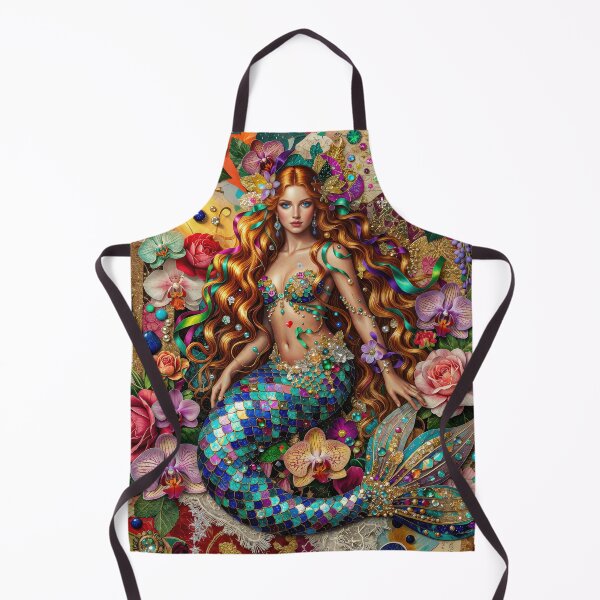 Item preview, Floral Mermaid Trinkets designed and sold by Tau Tia L Douglass.