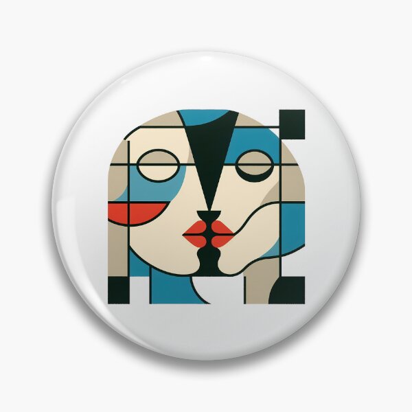 Item preview, Abstract Cubic Portrait Art designed and sold by OzzFrequency.