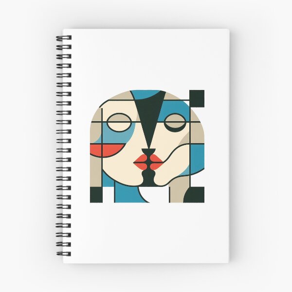 Item preview, Abstract Cubic Portrait Art designed and sold by OzzFrequency.