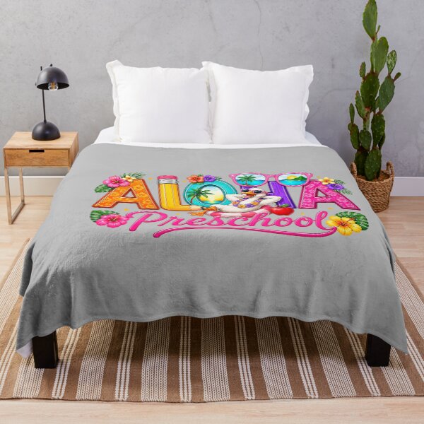 Item preview, Aloha Preschool Tropical Floral Silly Goose Back to School designed and sold by mjohnson9.