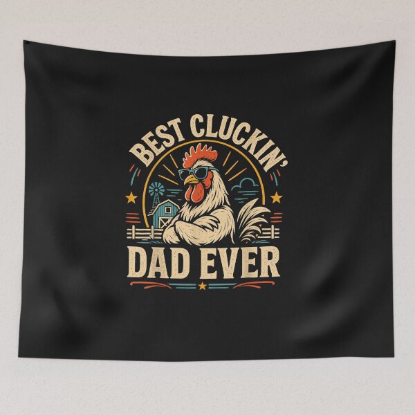 Item preview, Best Cluckin Dad Ever Funny Father's Day Chicken designed and sold by FrankIsabel.