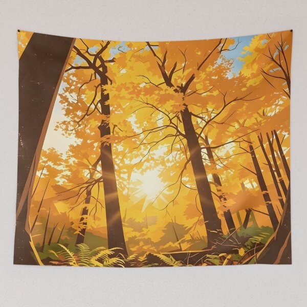 Item preview, Golden Jungle Adventure | Vintage Nature Wall Art designed and sold by Spirit of Siam.