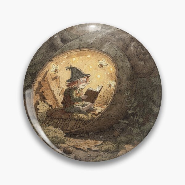 Item preview, Snail-Shell Hermit by Firefly Light designed and sold by PictorialWhimsy.