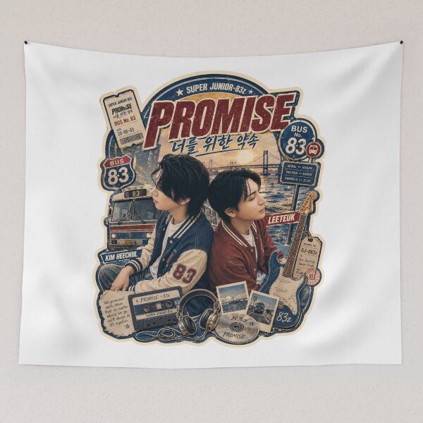 Item preview, Super Junior 83z Promise Soulmates Duo Fan Art designed and sold by Valeree Store.
