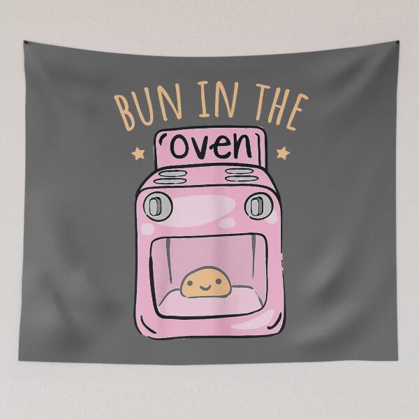 Item preview, Bun in The Oven - Baby Announcement designed and sold by KristineLi.