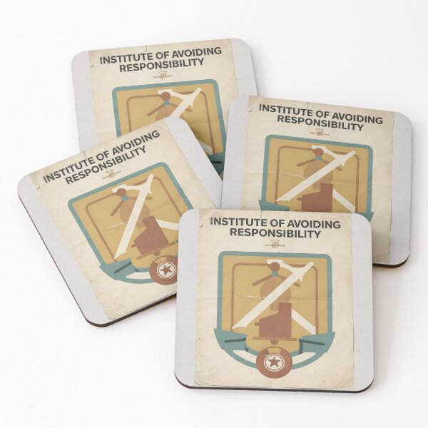 Item preview, Institute of Avoiding Responsibility designed and sold by PictorialWhimsy.