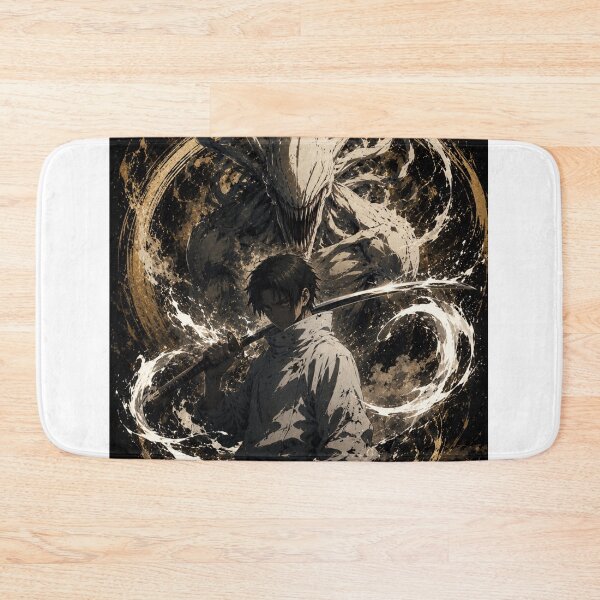 Item preview, Eternal Abyss Guardian – Ink Eclipse Legacy designed and sold by ZenOtaku Lab.